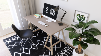 FINSA - SUPERPAN 18mm MFC Gris Coco Cashmere 8X4 S3 Txt