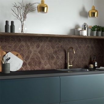 ALLOY SPLASHBACKS - Heritage Walnut Shell