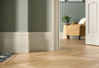 GEORGIAN - White Primed MR MDF Architrave 22mm x 110mm x 4.4M
