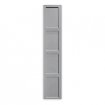 Noyeks - Dove Grey Wardrobe Doors & Unit