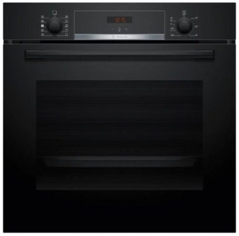 BOSCH Pack Series 4 - Built-in Single Oven HQA534BB3B & CMA583MB0B & Built-in Microwave CMA583MB0B