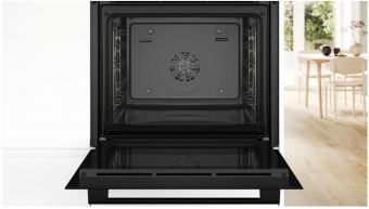 BOSCH Pack Series 4 - Built-in Single Oven HQA534BB3B & CMA583MB0B & Built-in Microwave CMA583MB0B
