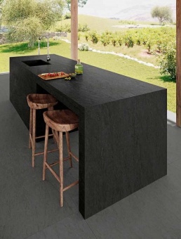 GRESPANIA COVERLAM TOP - Basaltina Negro
