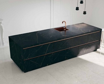 GRESPANIA COVERLAM TOP - Nero Ardi