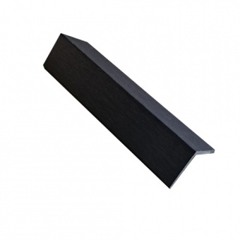 WPC Crete CoEx "Anthracite" - Cube Cladding L-Profile 70mm x 62mm x 2.9M