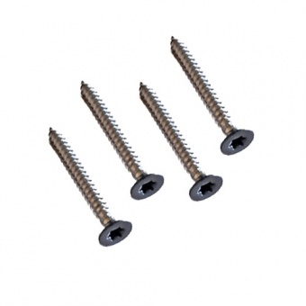 CRETE - CoEx "Grey" Cladding Stainless Steel Coloured To Match Head Screws Qty 100