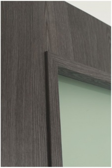 ERKADO - Midnight Grey 1 Opal Lite - Internal Doors - Noyeks Newmans