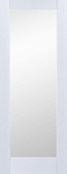 JAVA WHITE - Shaker 1 Lite Primed Primed Clear Glass