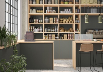 FINSA - SUPERPAN 18mm MFC Gris Gu 8X4 Txt