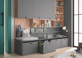 FINSA - SUPERPAN 18mm MFC Gris Tormenta Dust Grey 8X4 S3 Txt 