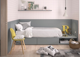 FINSA - SUPERPAN 18mm MFC Gris Tormenta Dust Grey 8X4 S3 Txt 