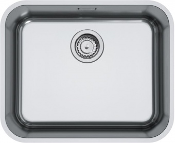 FRANKE - Base Single Bowl Undermounted Sink Stainless Steel 50cm