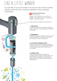 Franke - Vital Capsule - Filtered Water Tap - Noyeks Newmans
