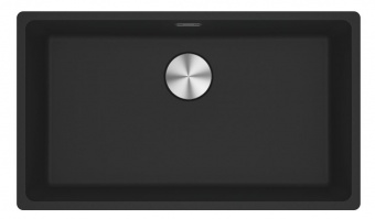 FRANKE - Maris Single Bowl Undermounted Sink Fragranite Matt Black