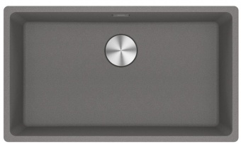 FRANKE - Maris Single Bowl Undermounted Sink Fragranite Stone Grey
