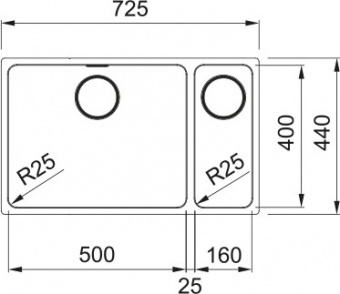 FRANKE - Mythos Undermount Sink 16050