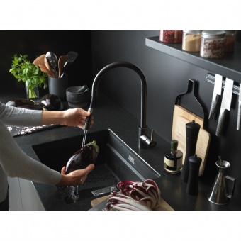 FRANKE - Eos Neo Pull Down Black Tap