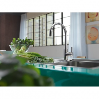 FRANKE - Eos Neo J-Spout Stainless Steel Tap