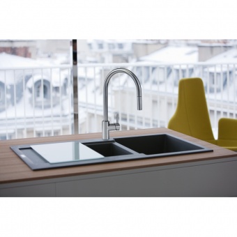 FRANKE - Eos Neo Pull Down Stainless Steel Tap