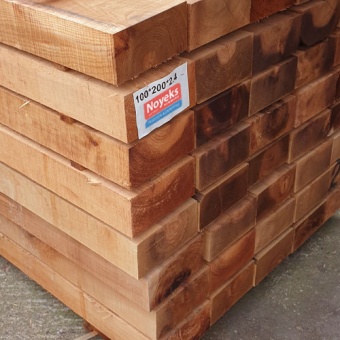 Noyeks - Sleepers - Garden Beams - Raised Beds - Garden Railway Sleepers - Supplier