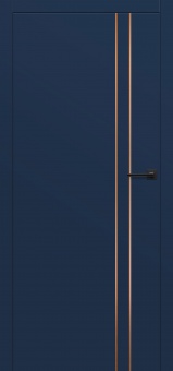 ERKADO - Inlays Brushed Copper Lux 504 Doors