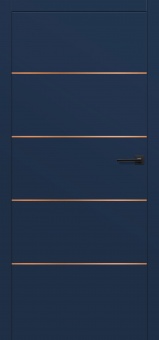 ERKADO - Inlays Brushed Copper Lux 507 Doors