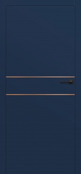 ERKADO - Inlays Brushed Copper Lux 516 Doors