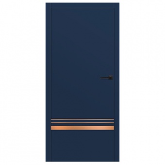 ERKADO - Inlays Brushed Copper Lux 518 Doors