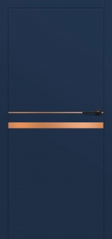 ERKADO - Inlays Brushed Copper Lux 519 Doors