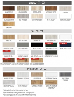 ERKADO - Sorano 3 Flush Doors