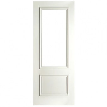 EUROPEAN WHITE - Milan 1 Panel 1 Lite Unglazed