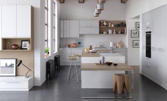 ALASSIO - Gloss Collection - Light Grey