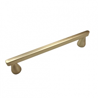 APOLLO - Brushed Brass Matt D Handle 128mm