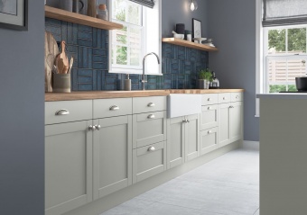 DAWSON - Smooth Matt Foil Collection - Light Grey