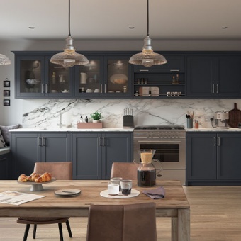 DAWSON - Smooth Matt Foil Collection - Indigo