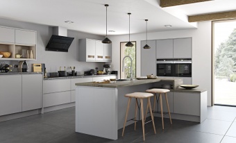 MESSINA - Matt Painted Collection - Light Grey