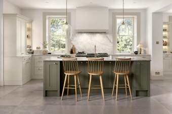WINSLOW IN-FRAME - Painted Collection - Taupe Grey & Willow