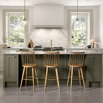 WINSLOW IN-FRAME - Painted Collection - Taupe Grey & Willow