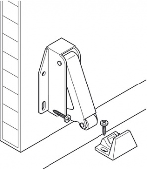 Quick Release Catch - Kitchens - Noyeks Newmans