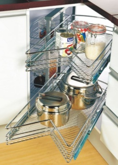 Kitchen rotating corner unit