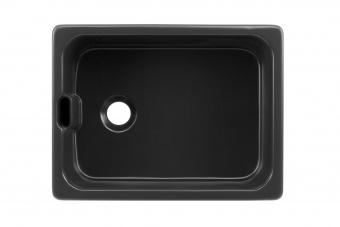 SANINDUSA - Ceramic Belfast Sink Black 600mm