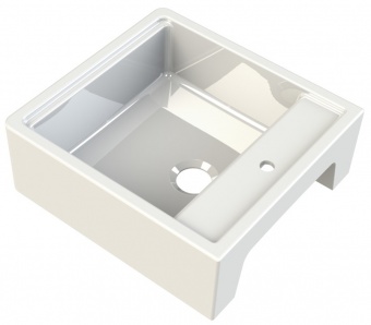 SANINDUSA - Ceramic Butler Sink White 600x630mm