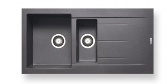 PYRAMIS - Alazia Grey Composite 1.5 Bowl Sink