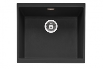 CAPLE - LEE500AN Inset or Undermount Geotech Granite Sink Anthracite