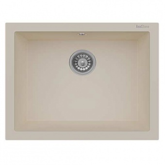 Composite Sink - Granite Cream Undermount Bowl Large