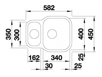 BLANCO - Essential 530-U Undermount Sink