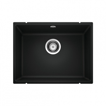 BLANCO - Taidan 500-U Silgranit Black Undermount Sink