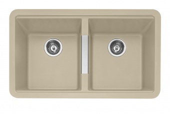 CAPLE - Lee200DS Undermount Geotech Granite Sink Desert Sand