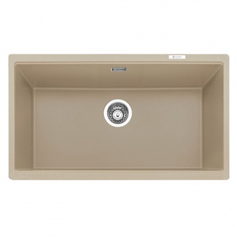 CAPLE - Lee760DS Undermount Geotech Granite Sink Desert Sand