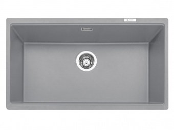 CAPLE - Lee760PG Undermount Geotech Granite Sink Pebble Grey